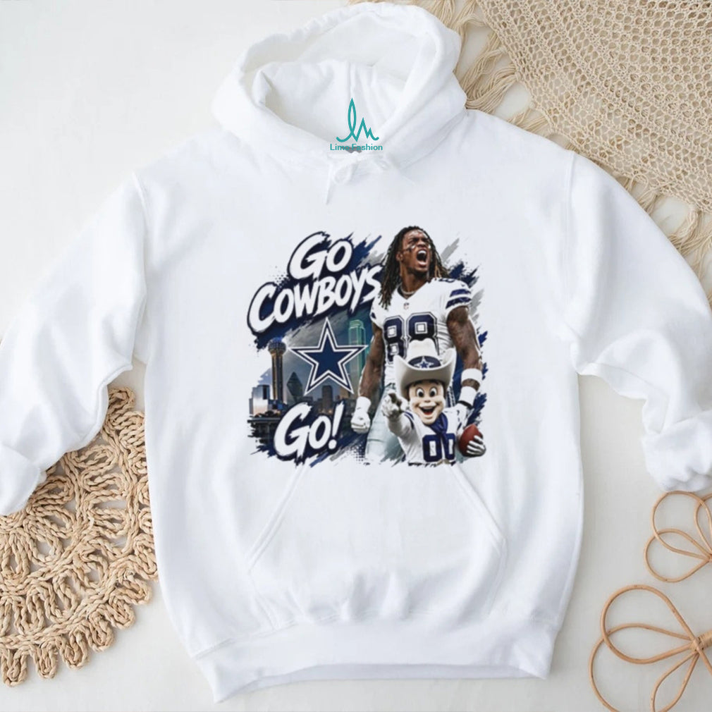 Dallas Cowboy go Cowboys go mascot shirt
