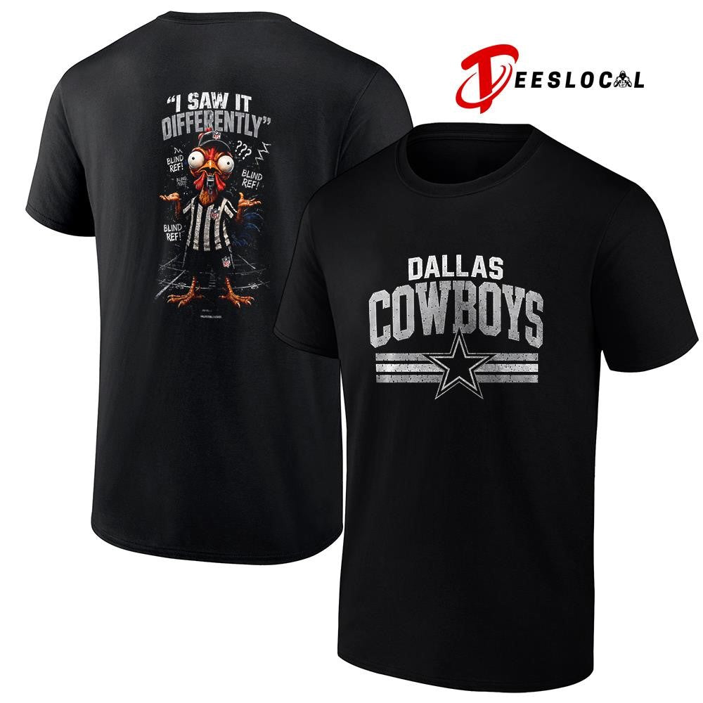 Dallas Cowboys Blind ref I saw it differently shirt