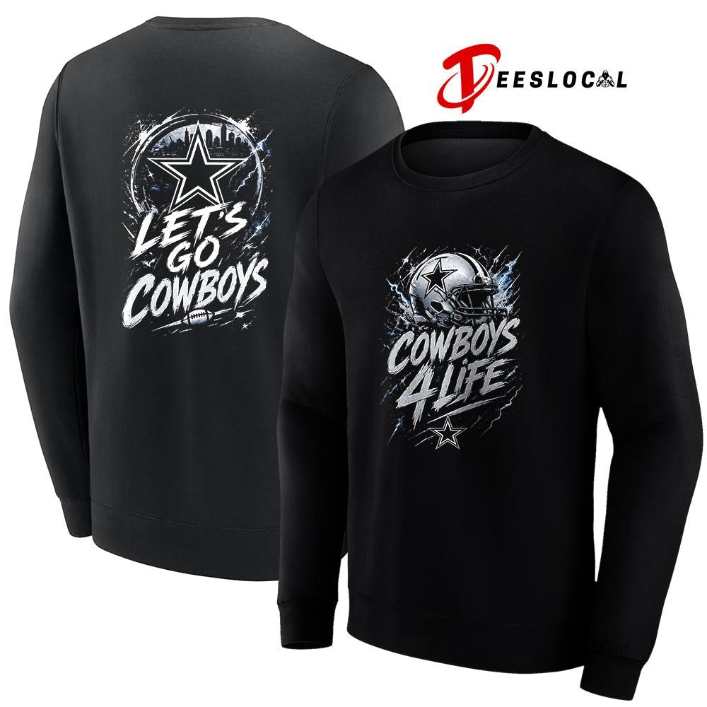 Dallas Cowboys x fan 4 life graphic shirt