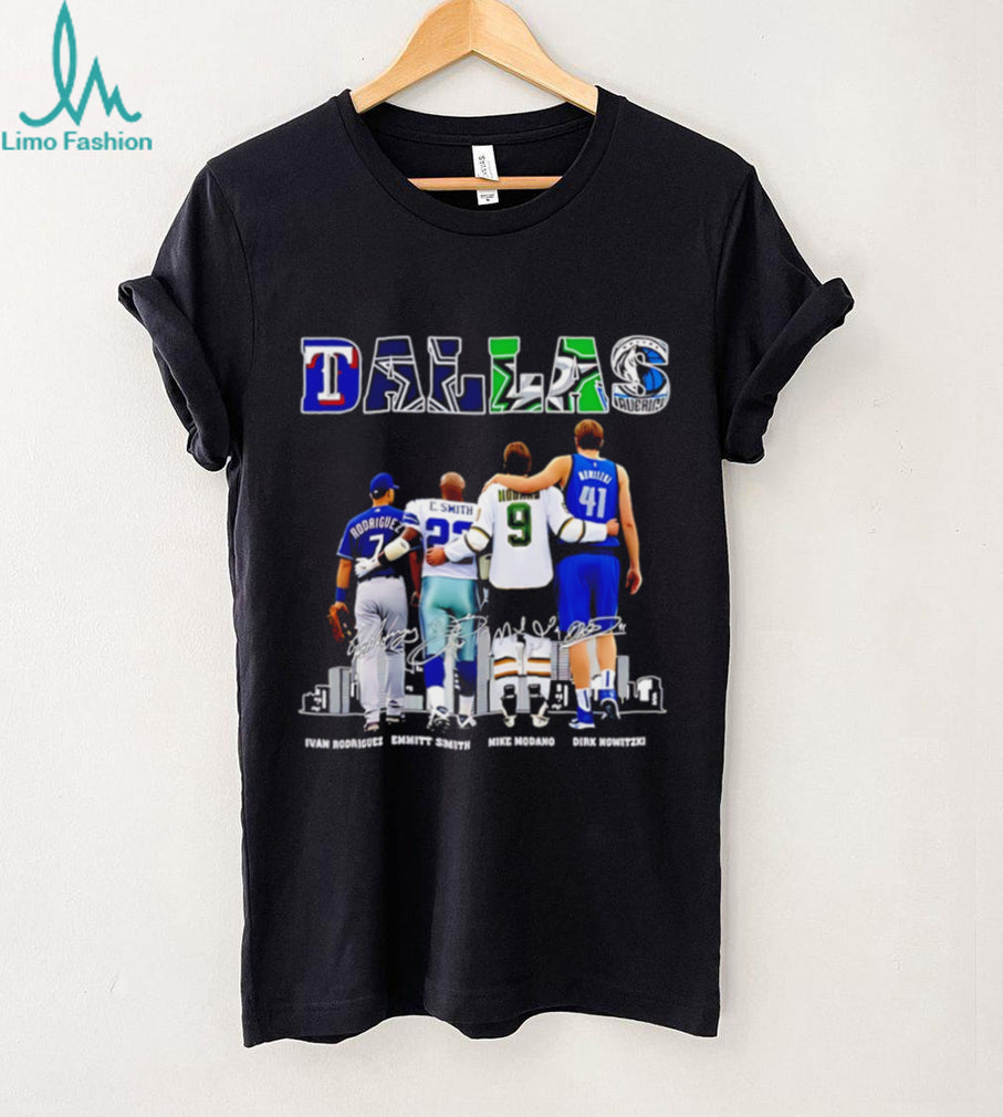 Dallas Sports members skyline signature shirt