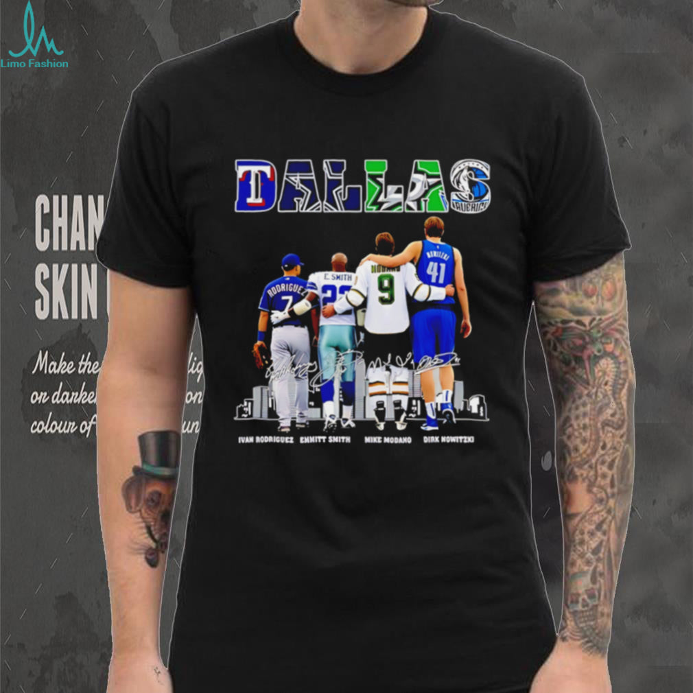 Dallas Sports members skyline signature shirt