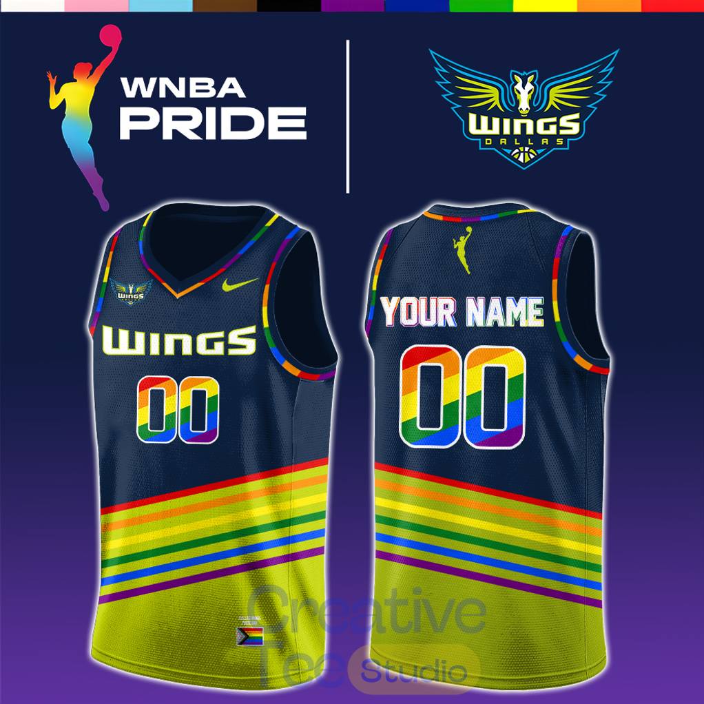 Dallas Wings x Pride Day 2026 Basketball Jersey