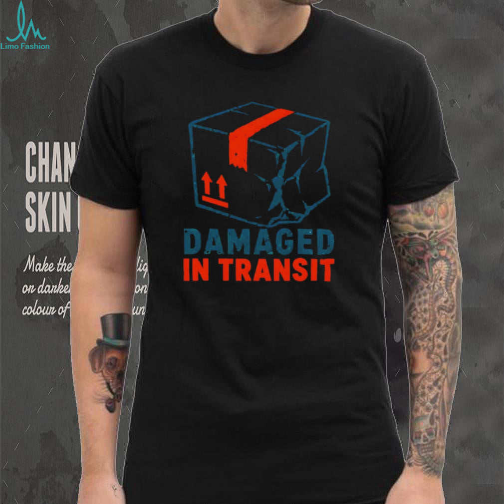 Damaged in Transit Box shipping package shirt