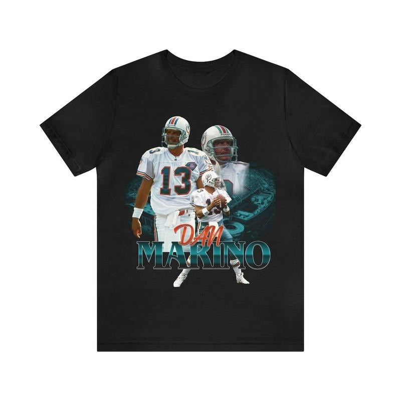 Dan Marino Vintage Graphic Unisex T shirt Hoodie, Sweatshirt | PodTeesHub.com