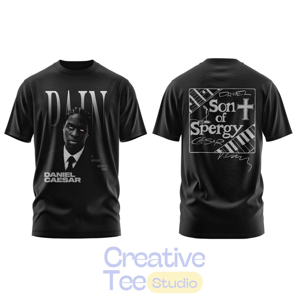 Daniel Caesar “Son of Spergy Tour” 2026 Shirt