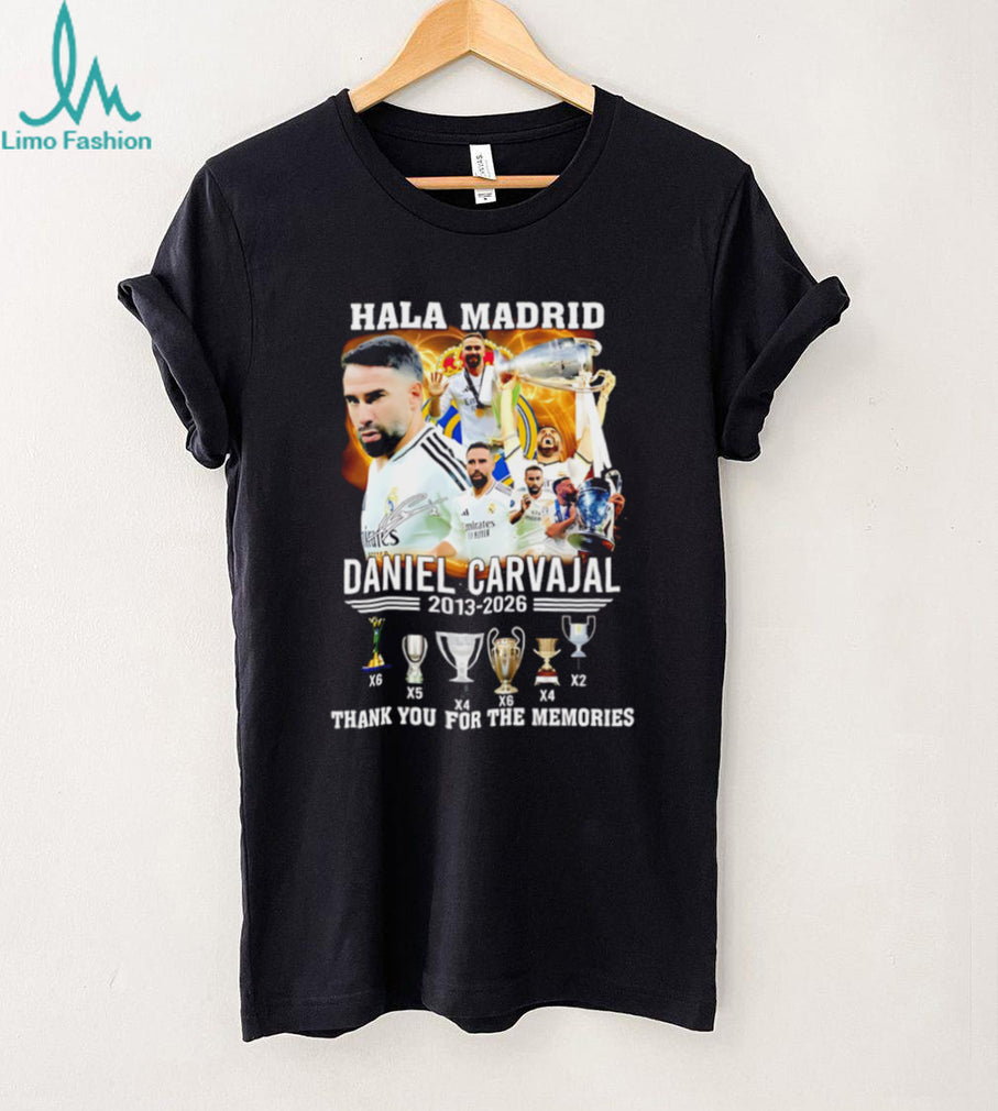 Daniel Carvajal Hala Madrid Real Madrid Legend Career T Shirt