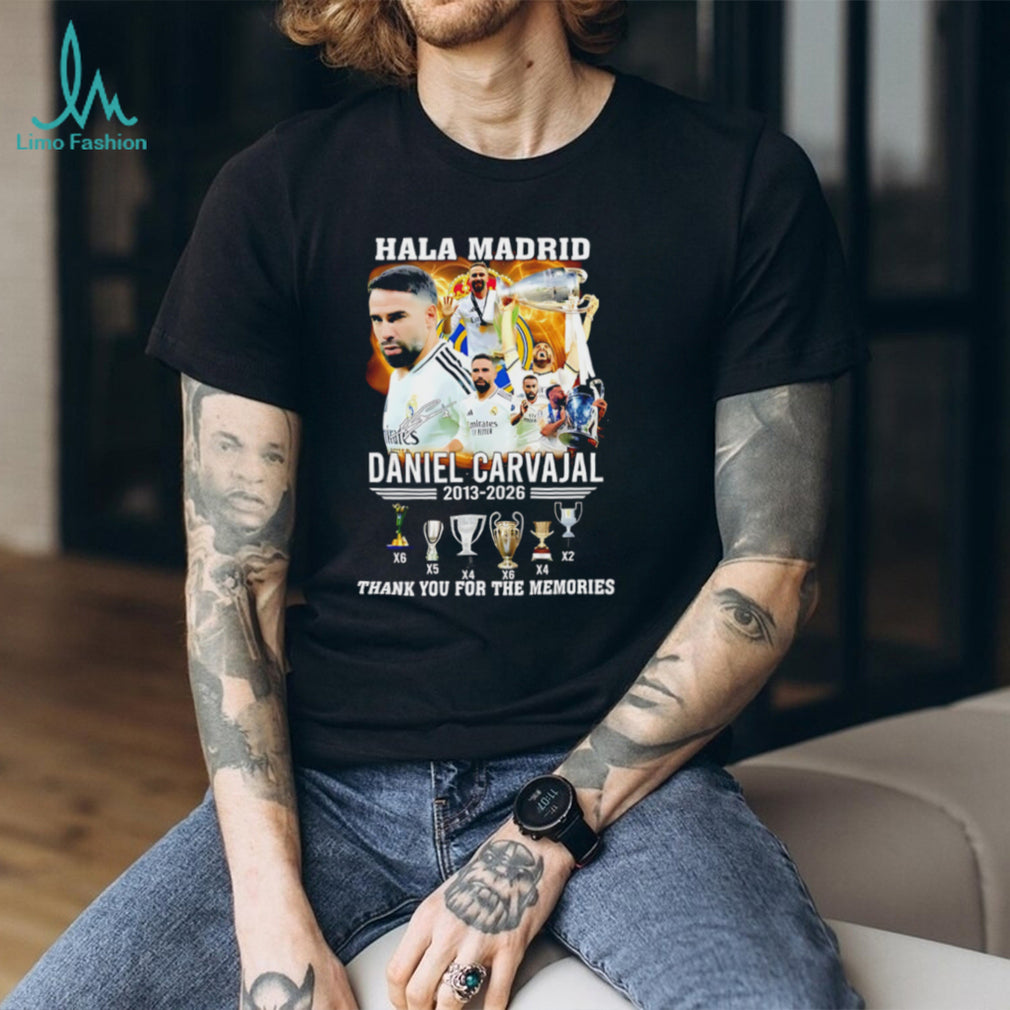 Daniel Carvajal Hala Madrid Real Madrid Legend Career T Shirt