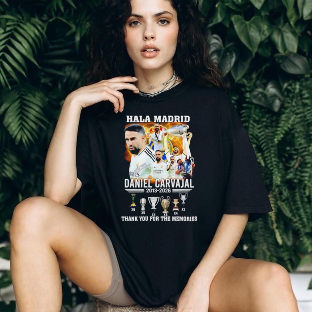 Daniel Carvajal Hala Madrid Real Madrid Legend Career T Shirt