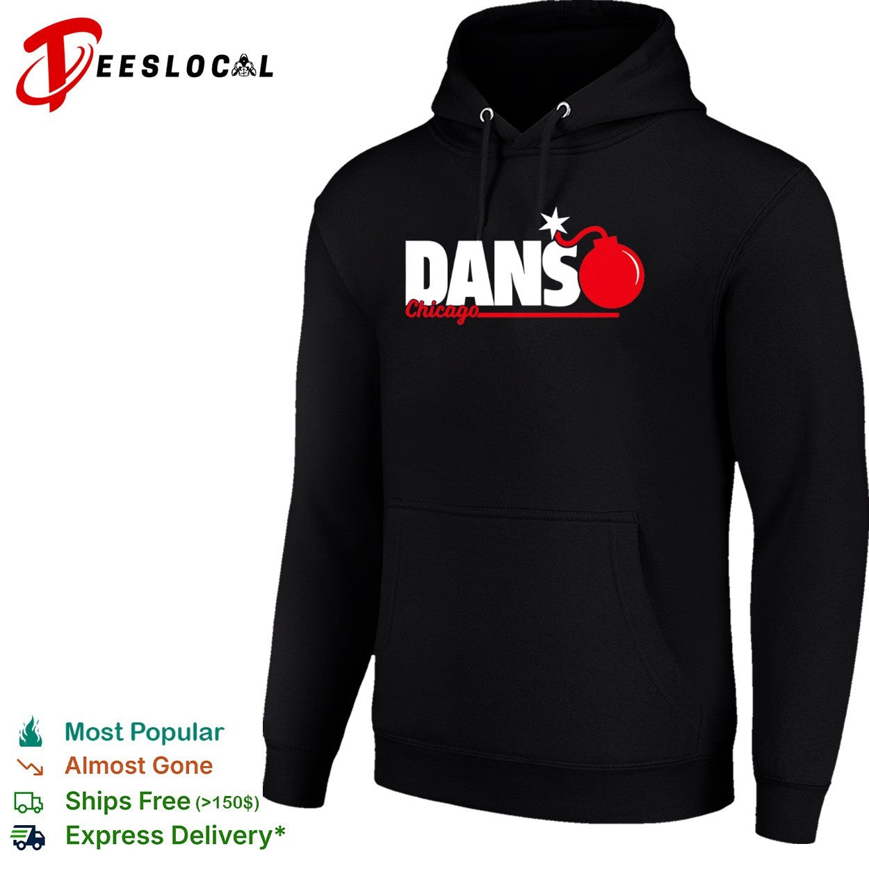 Dansby Swanson Chicago Cubs dans bomb shirt