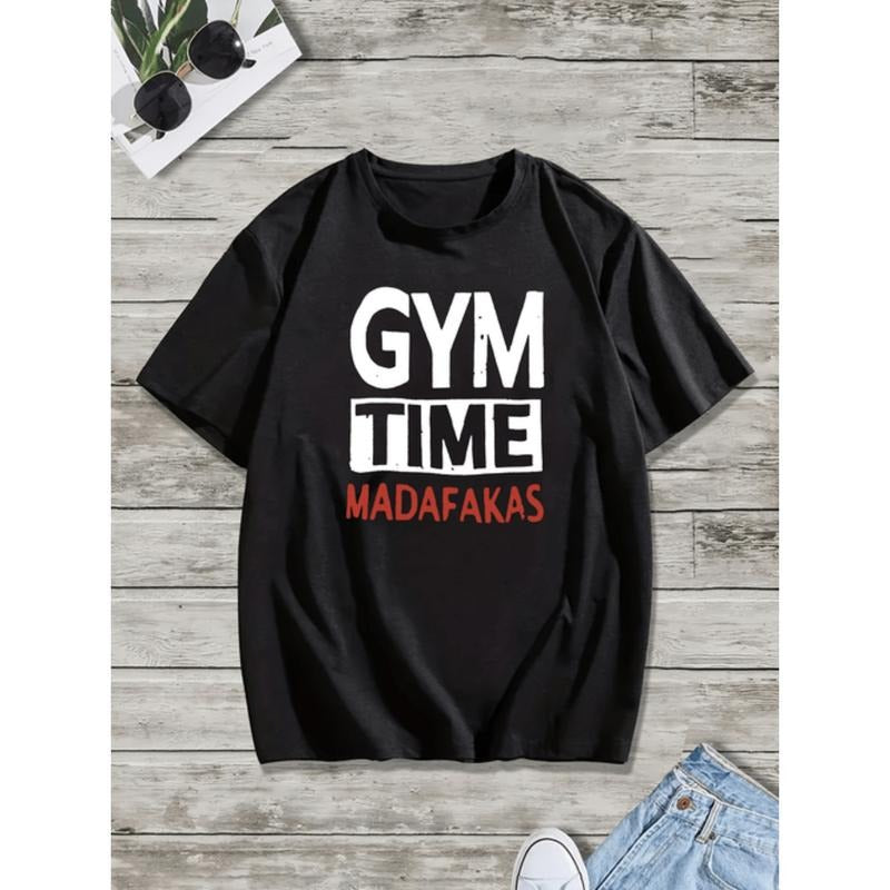 Dark Grey Men Casual Short Sleeve T Shirt For Summer Comfortable Print Tees Hoodie, Sweatshirt | PodTeesHub.com