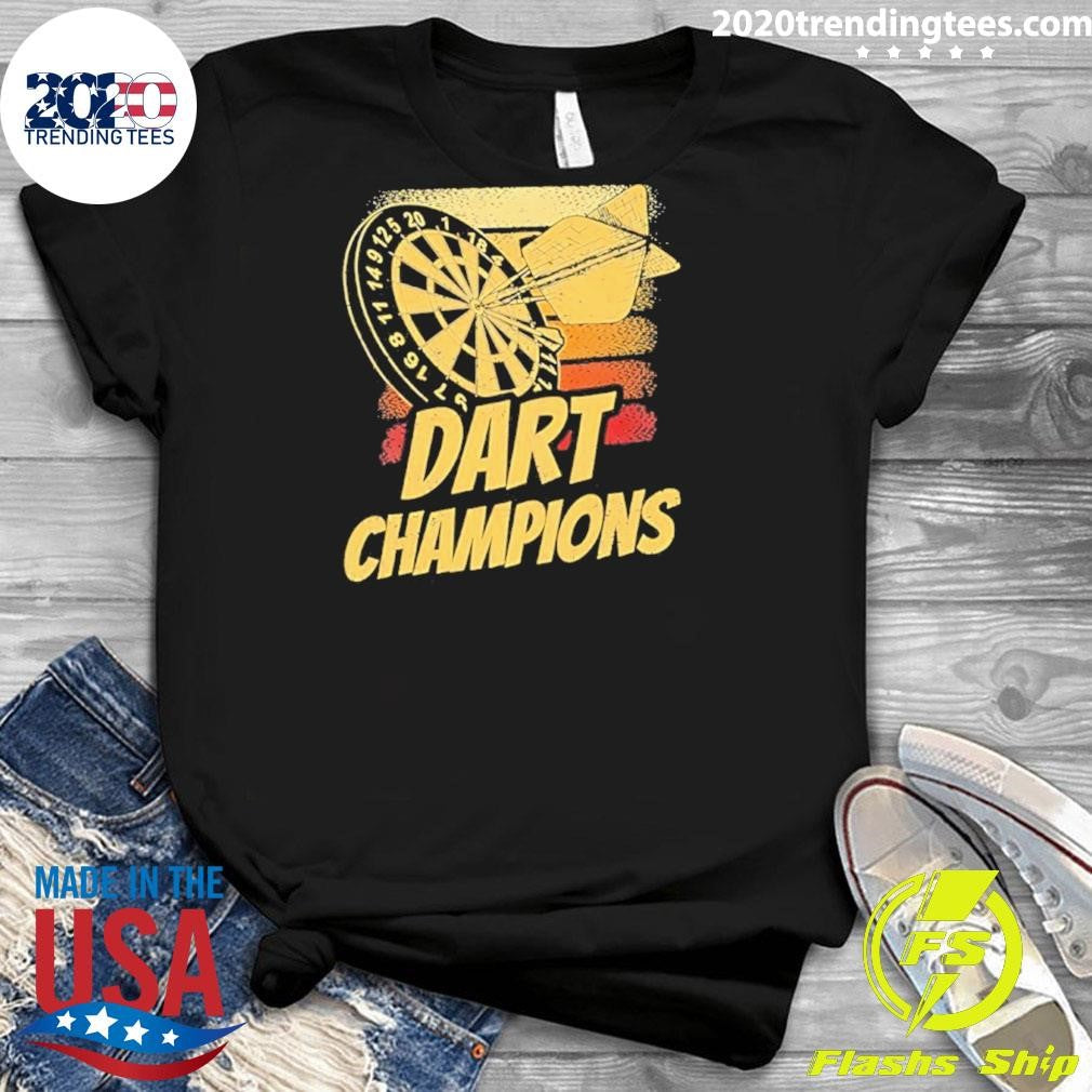 Dart Champions Squad Darts Team Vintage Shirt