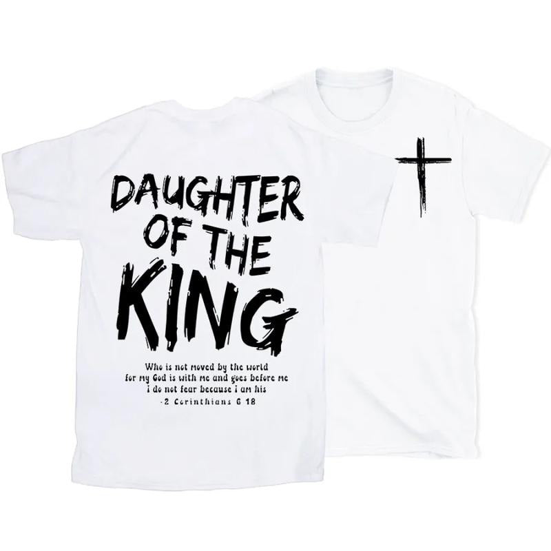 Daughter Of The King Christian T-Shirt 100% cotton unisex tee Hoodie, Sweatshirt | PodTeesHub.com