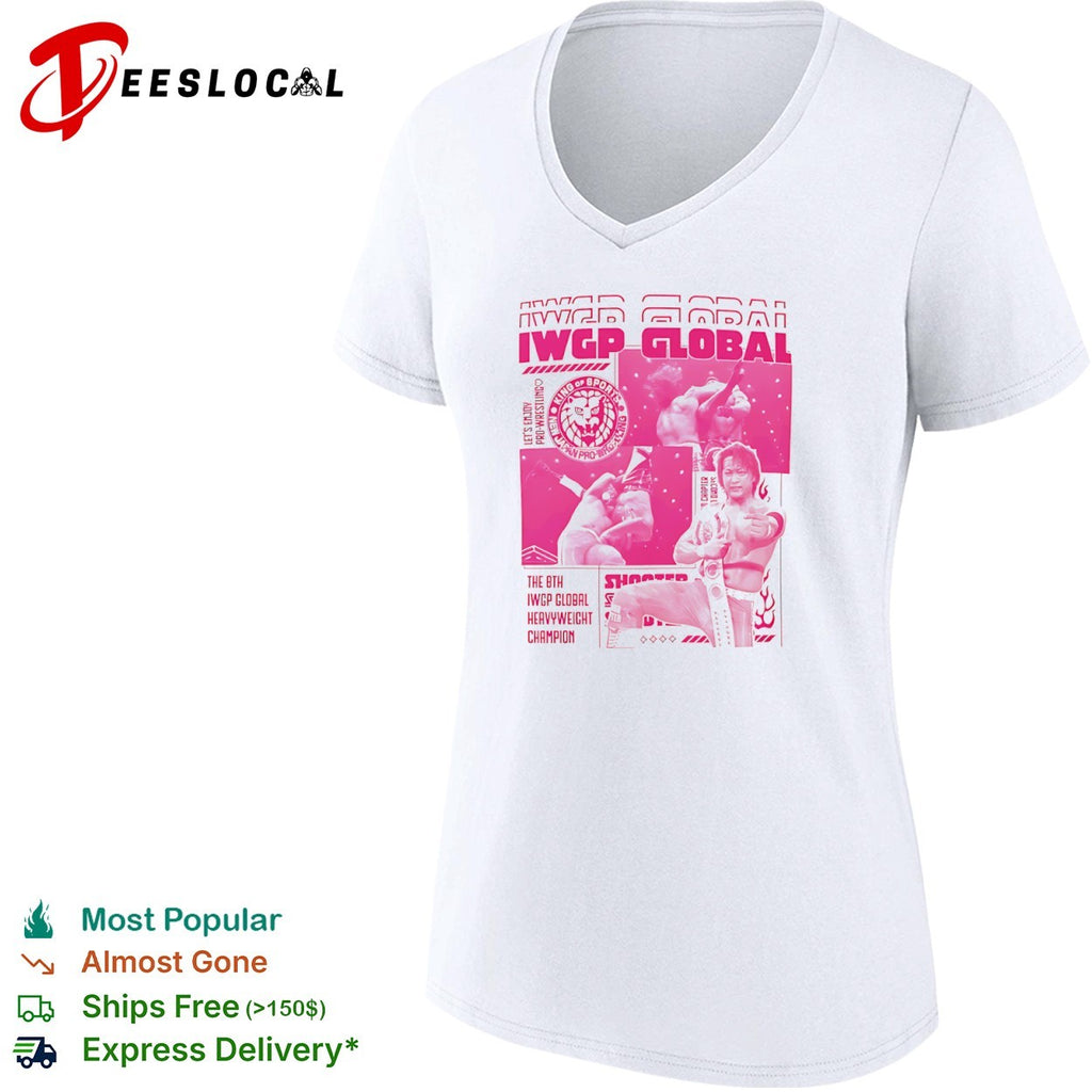 David Finlay IWGP Global Heavyweight Champion New Japan Pro Wrestling shirt