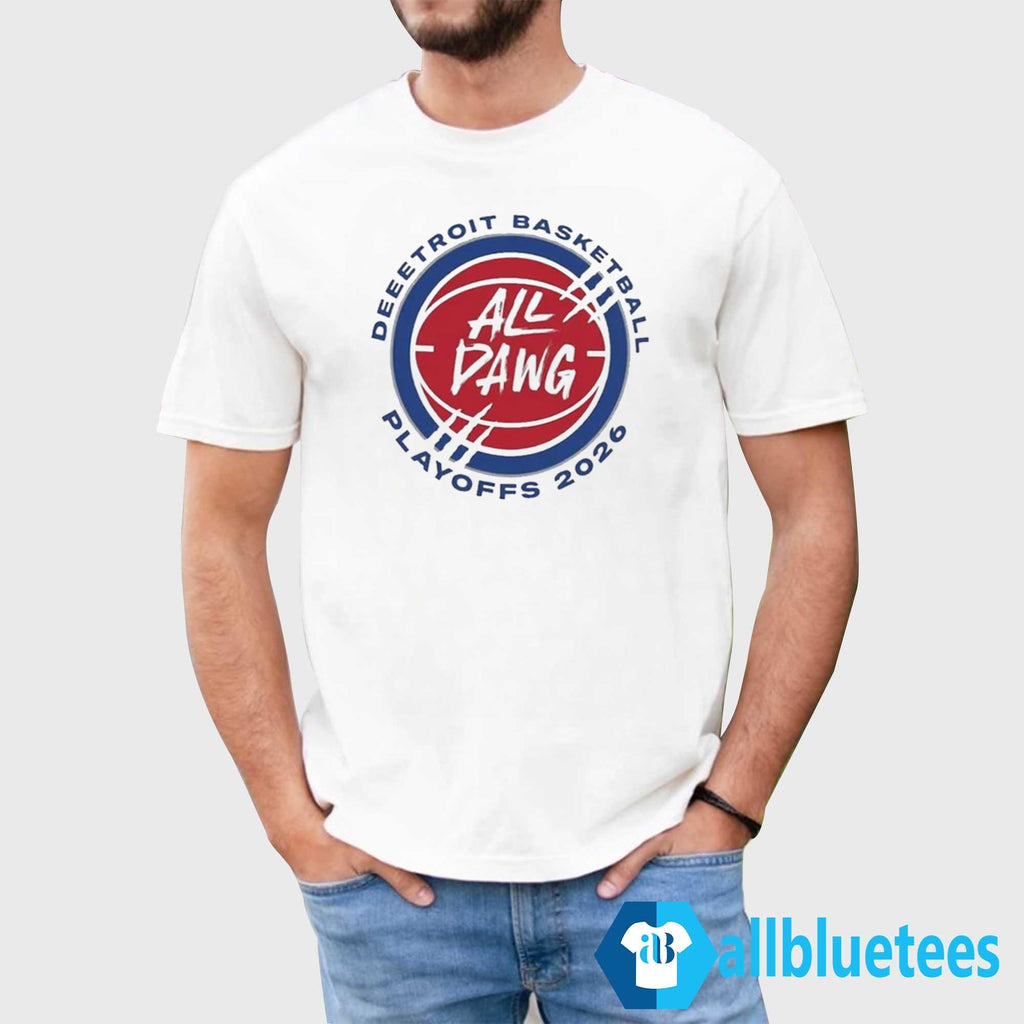 Deeetroit Basketball Playoffs 2026 All Dawg Shirt