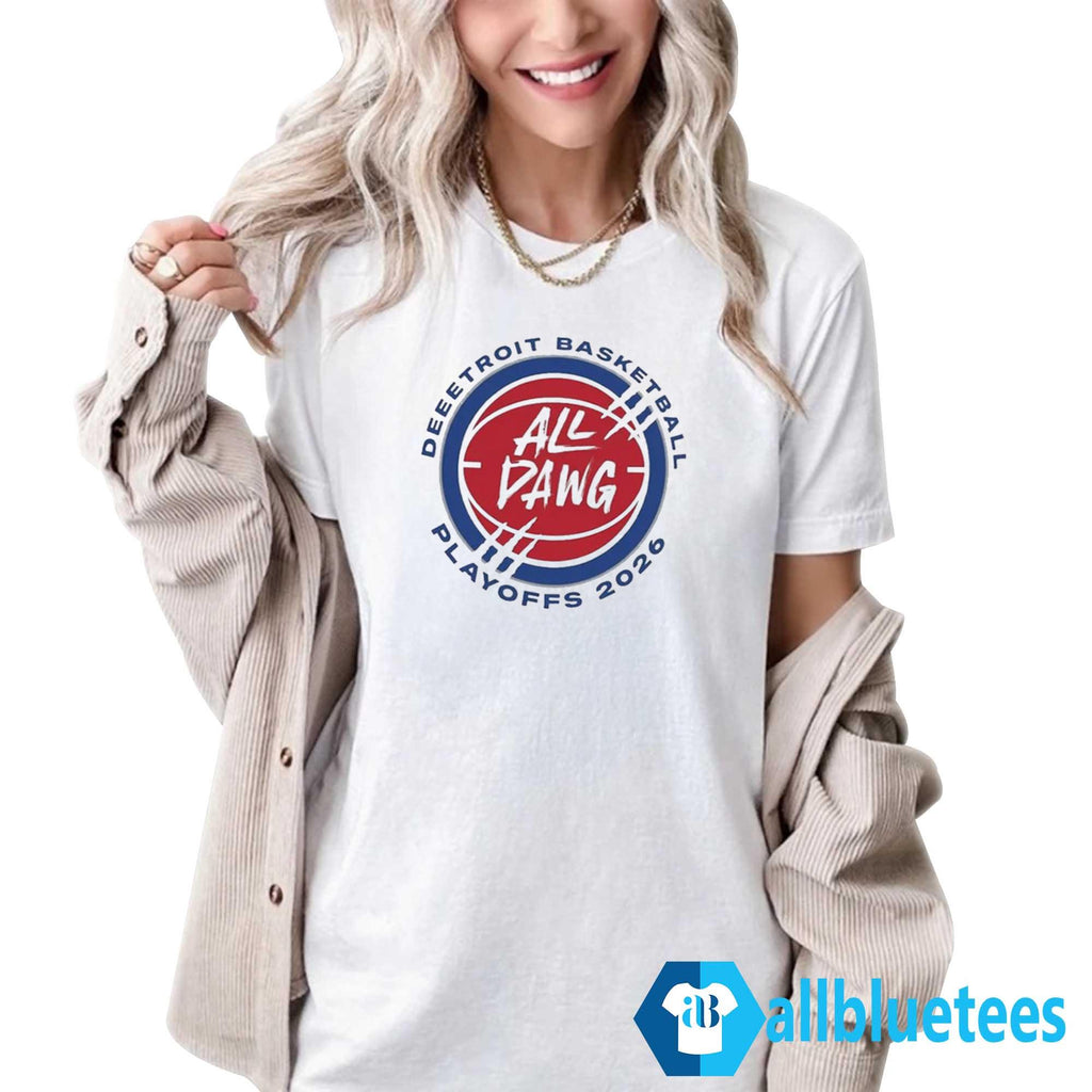 Deeetroit Basketball Playoffs 2026 All Dawg Shirt