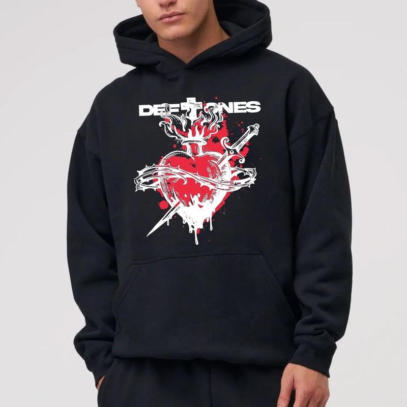Deftoness Merch Chino Moreno Tshirt Sweatshirt Hoodie, Rock Fan Gift, Band Merch, Iconic Rock Shirt, Music Fan Tee,...