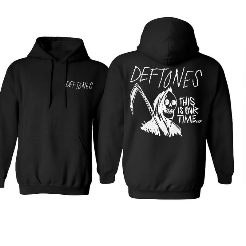 Deftoness This Is Our Time Two Sides Tshirt Sweatshirt Hoodie, Alternative Metal Sweatshirt, Rock Band Tee , Unisex...