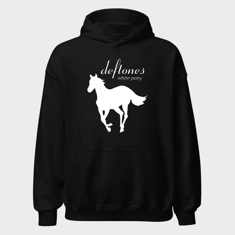 Deftoness White Pony Tshirt Sweatshirt Hoodie, Graphic Band Tee, Rock Concert Outfit, Alternative Rock Merchandise,...