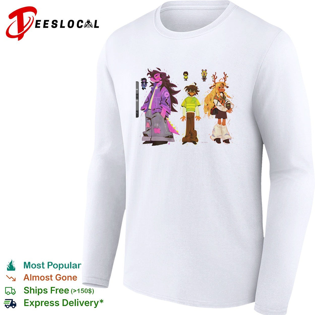 Deltarune anime shirt