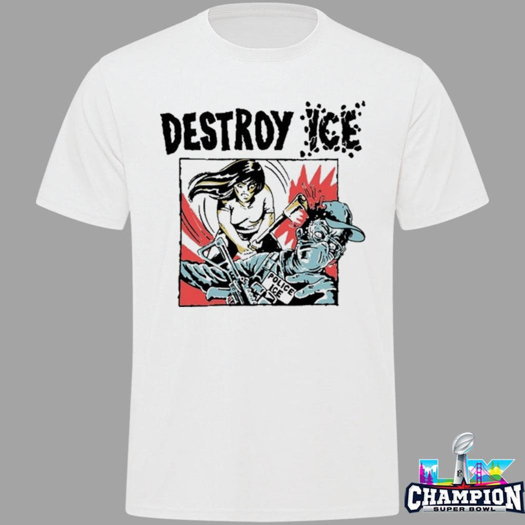 Destroy Ice Police Ice Shirt