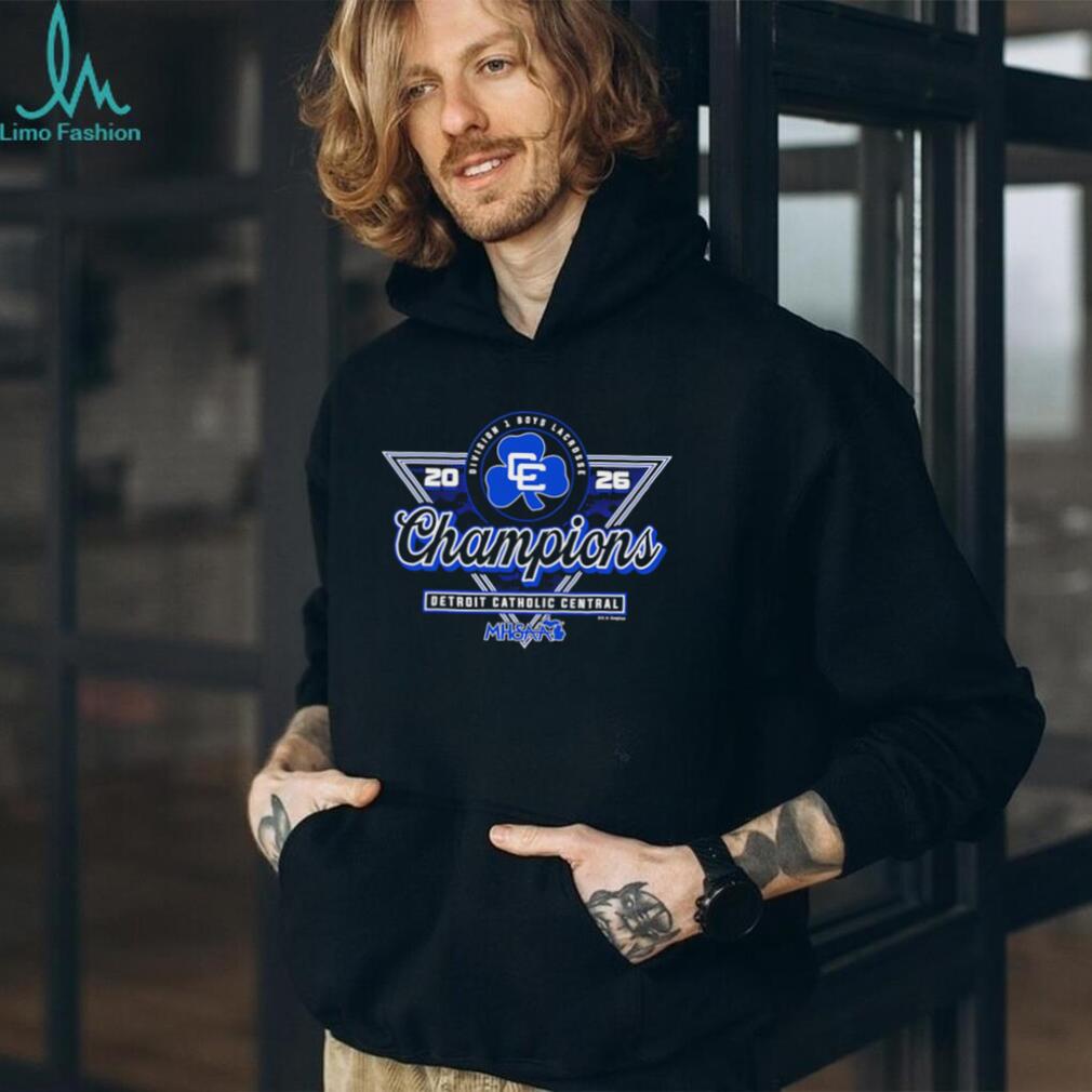 Detroit Catholic Central 2026 MHSAA Boys Lacrosse D1 Champions shirt