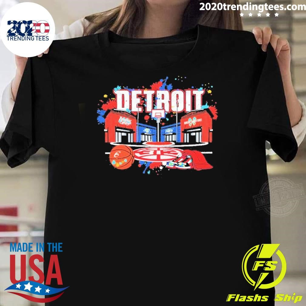 Detroit Pistons City Of Hoop Dreams Shirt