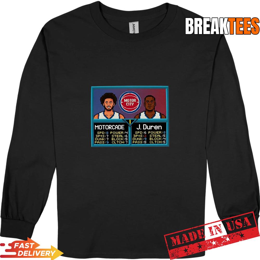 Detroit Pistons NBA Jams Shirt