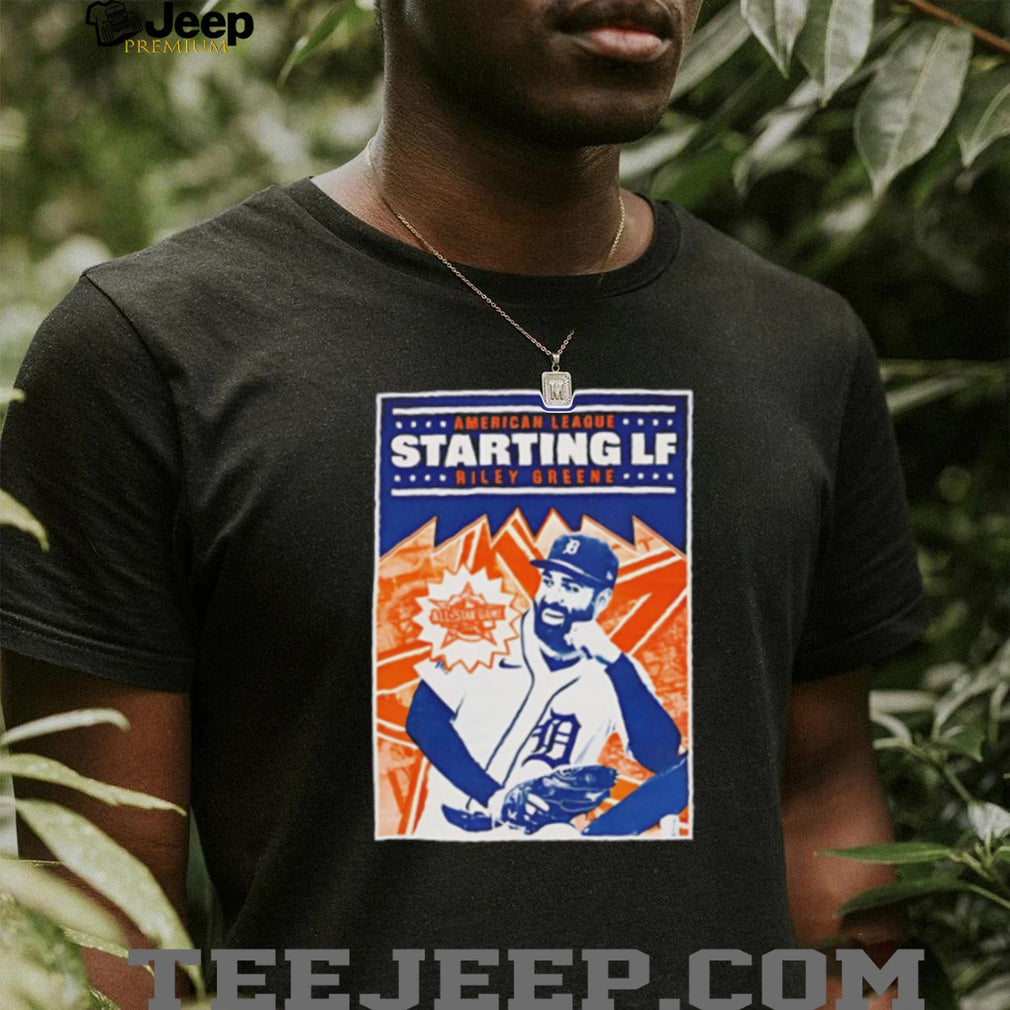 Detroit Tigers Riley Greene 2026 All Star Game poster shirt