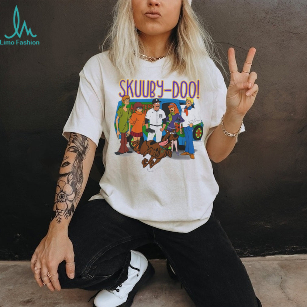 Detroit Tigers Tarik Skuba x Scooby Doo Skuuby Doo shirt