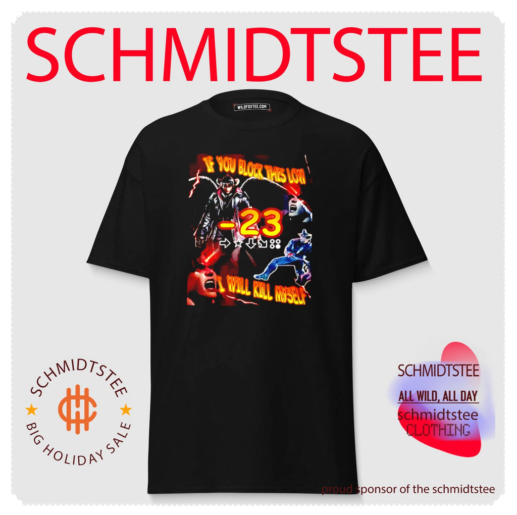 Devil Jin If You Block This Low -23 Will Kill Myself Shirt