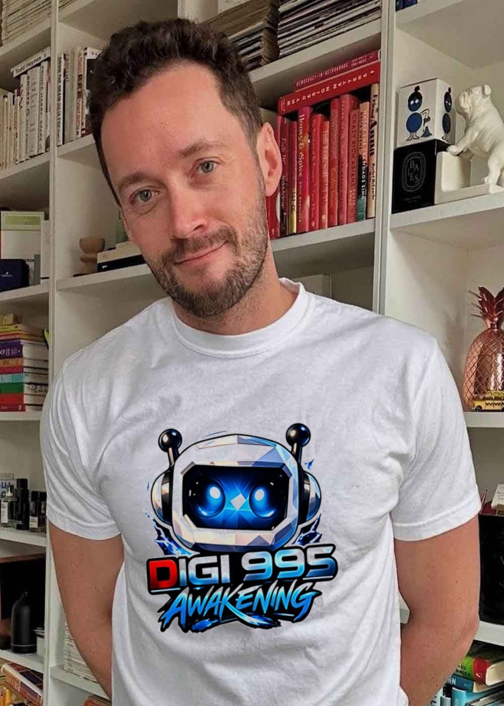 Digi 995 Awakening Robot Gaming T-Shirt