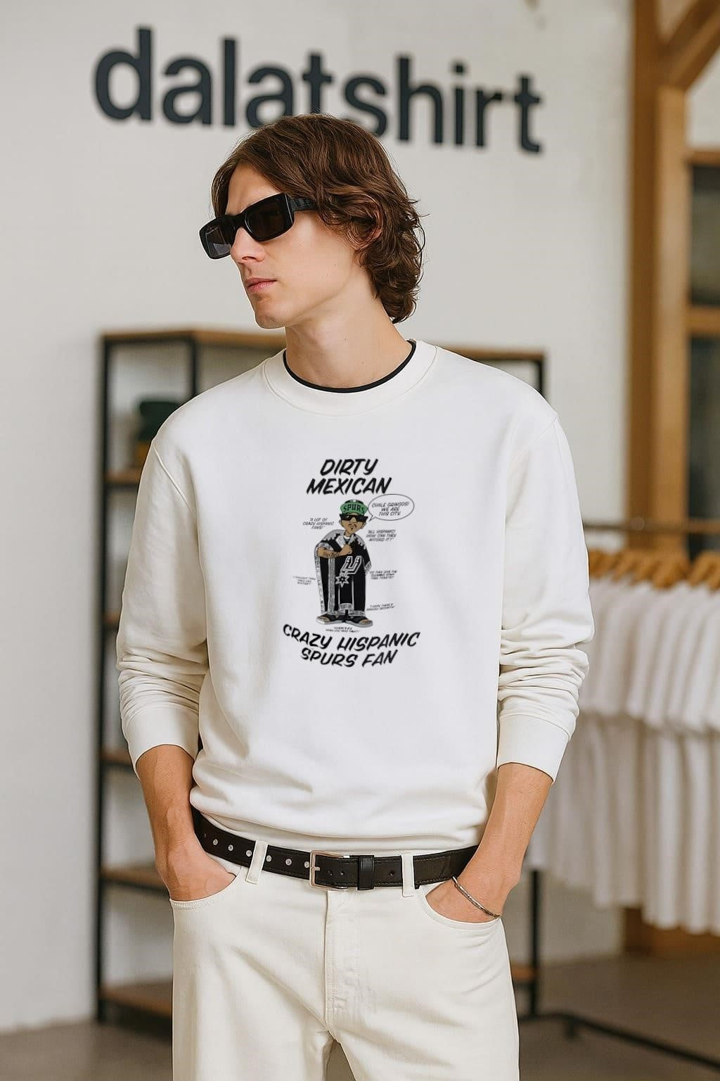 Dirty Mexican Chale Gringos We Are This City Crazy Hispanic Spurs shirt