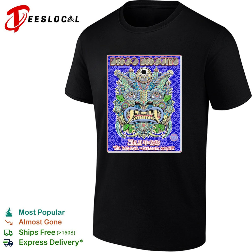 Disco Biscuits July 4 2026 The Borgata Atlantic City NJ shirt
