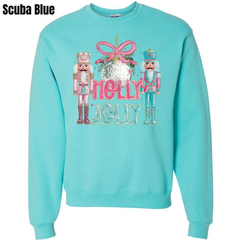 Disco Holly Jolly Nutcrackers Sweatshirt 'BFNLB' T-Shirts, Hoodie | PodTeesHub.com
