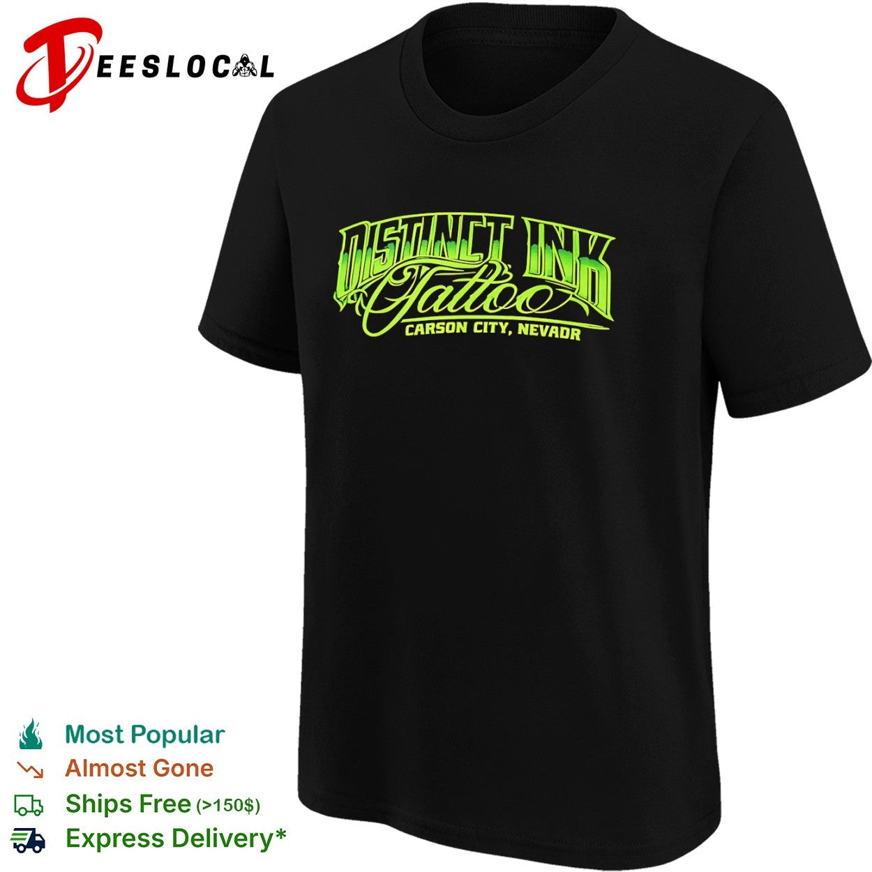 Distinct Ink Tattoo Carson City Nevada Shirt