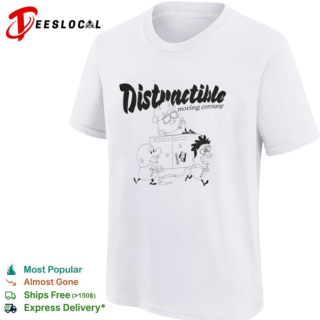 Distractable moving company Markiplier Bob Muyskens Wade Barnes podcast shirt