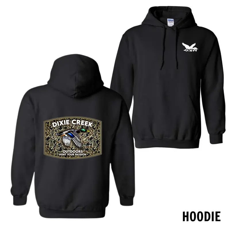 Dixie Creek Hoodie, Sweatshirt, and T-Shirt