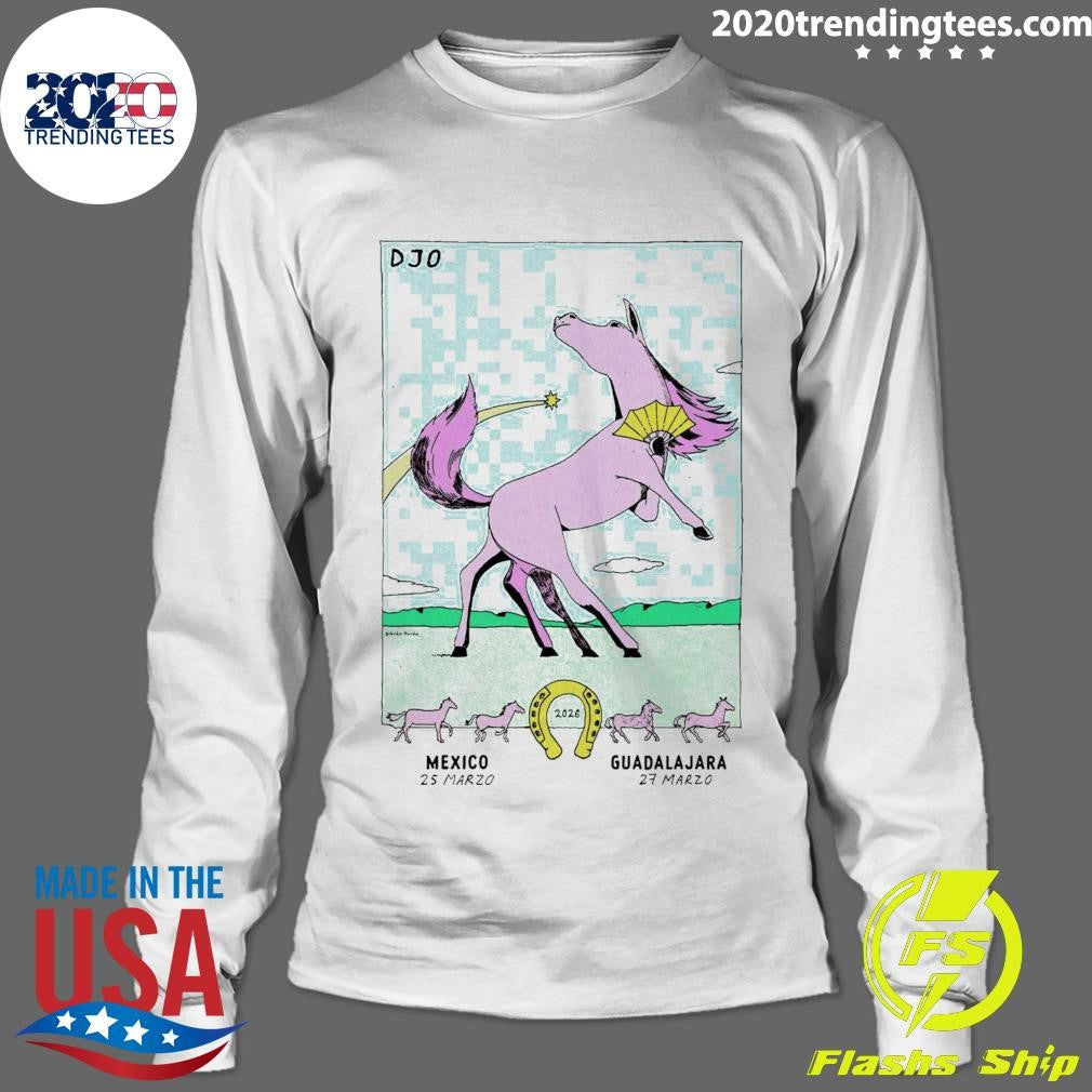 Djo March 27, 2026 Guadalajara, Mexico Tour Shirt