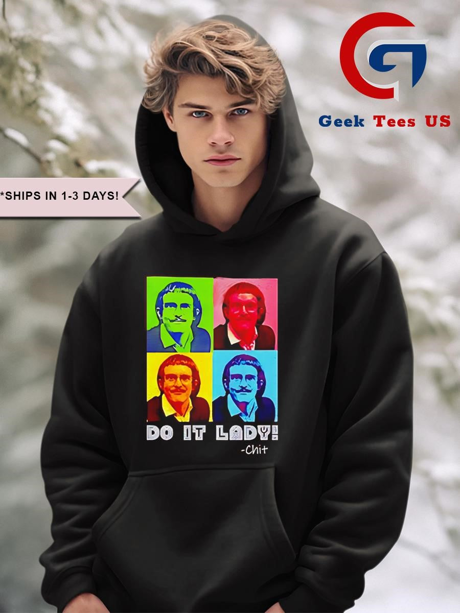 Do it lady Chit colorful shirt