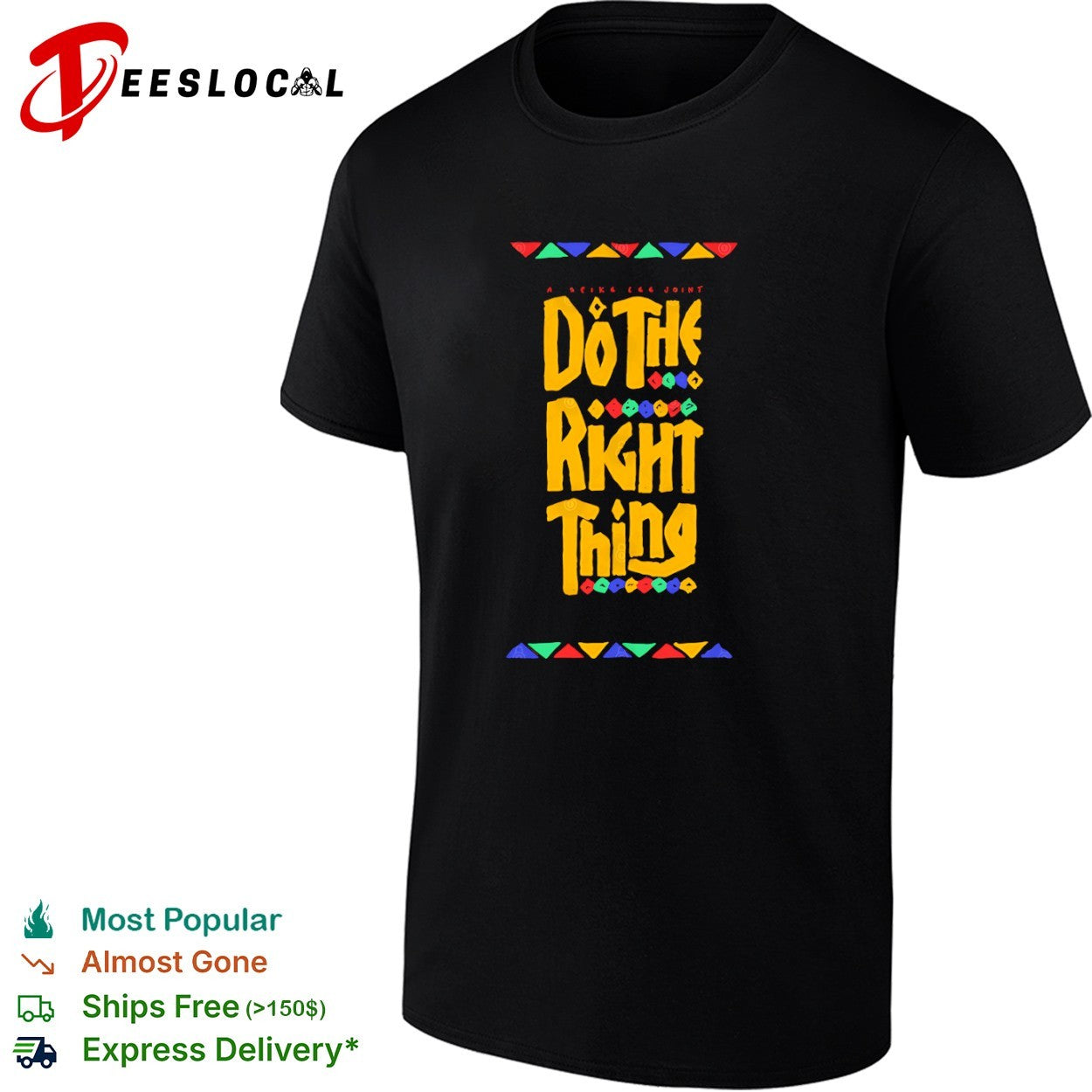 Do the Right Thing A Spike Lee Joint Movie Quote Design Minimalist Aesthetic shirt