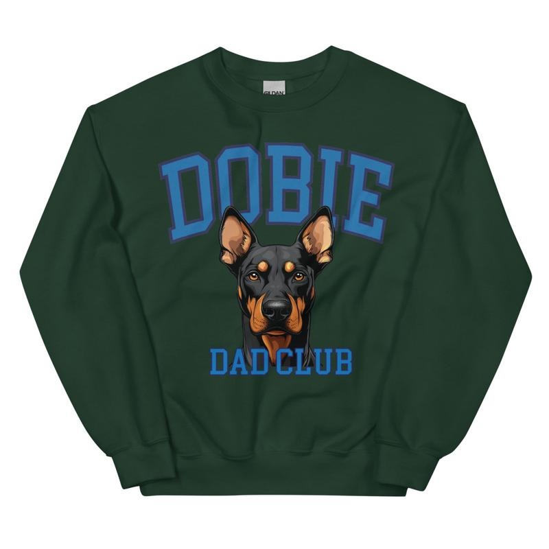 Dobie Dog Dad Club Sweatshirt T-Shirts, Hoodie | PodTeesHub.com