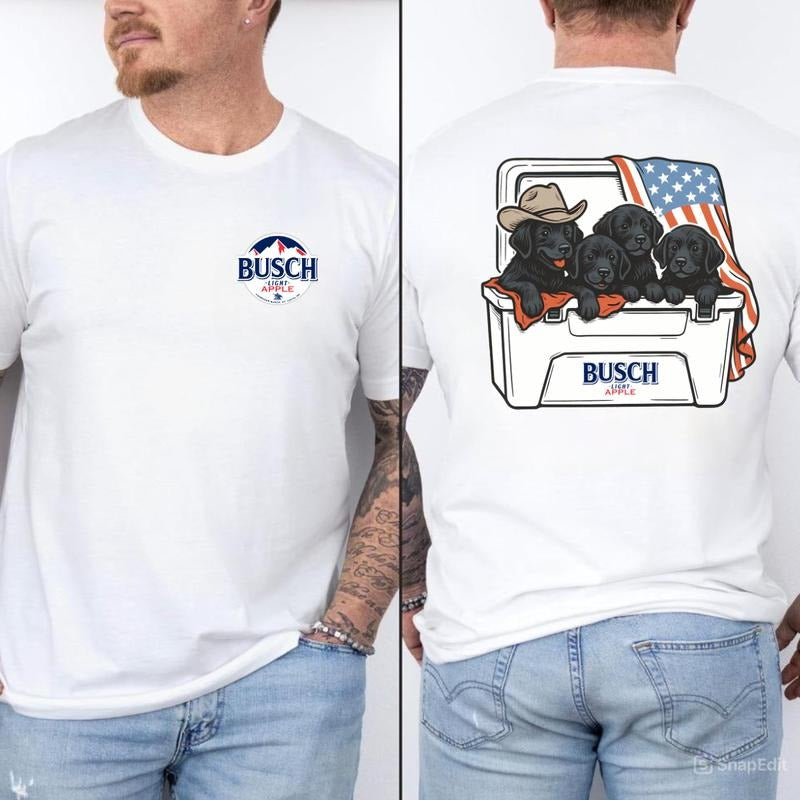 Dogs Beer Tees, 4th Of july TShirt, Perfect Beer And Dog Shirt For Men, For Women, Gift For All, Menswear Top, Fabric...
