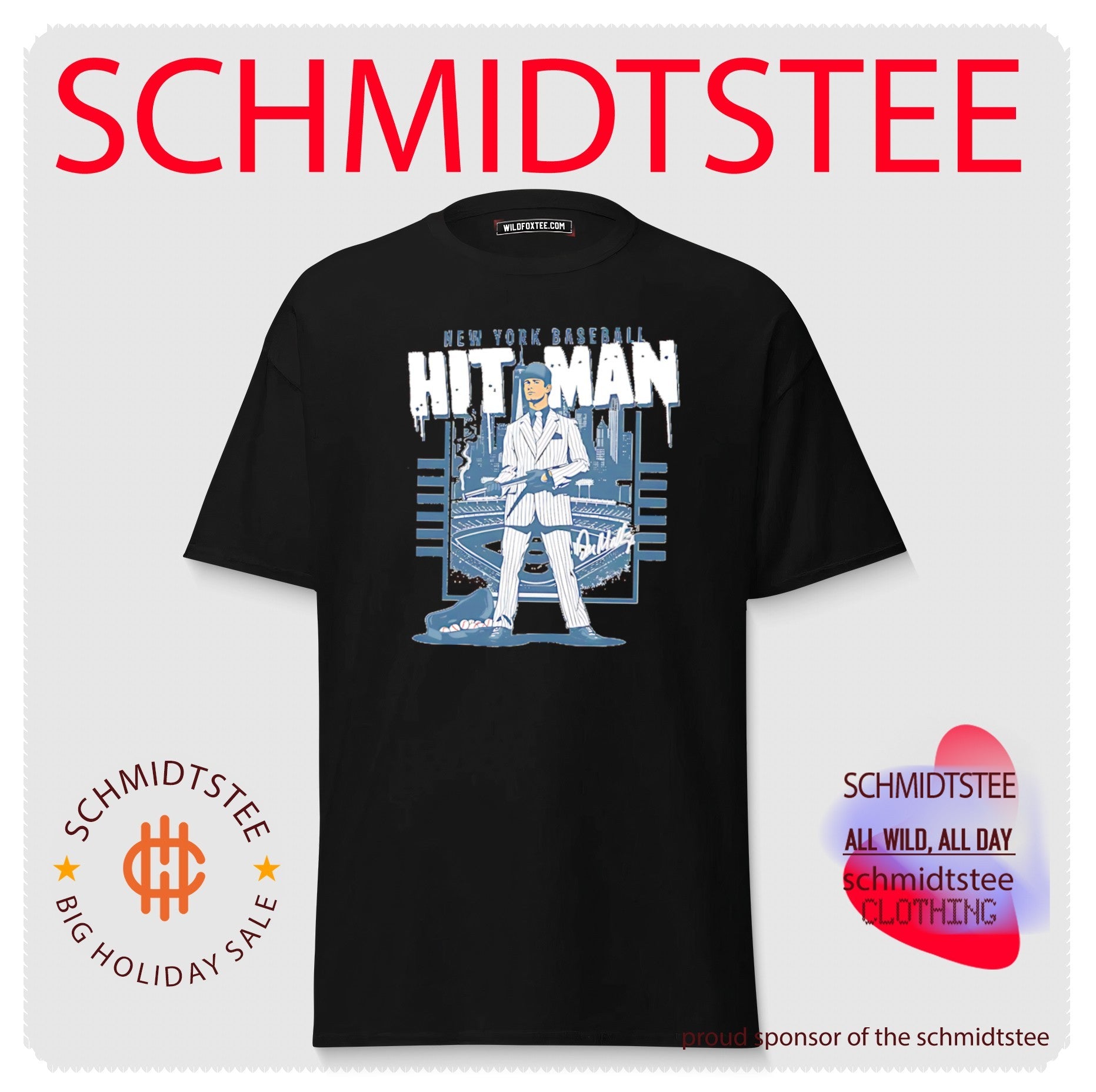 Don Mattingly New York Yankees Hit Man skyline signature shirt
