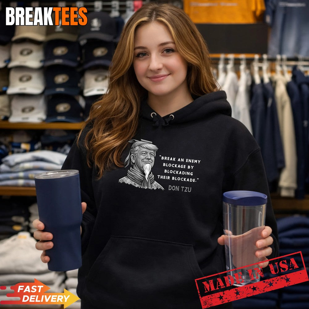 Don Tzu The Art of the Blockade Funny Trump Parody Shirt