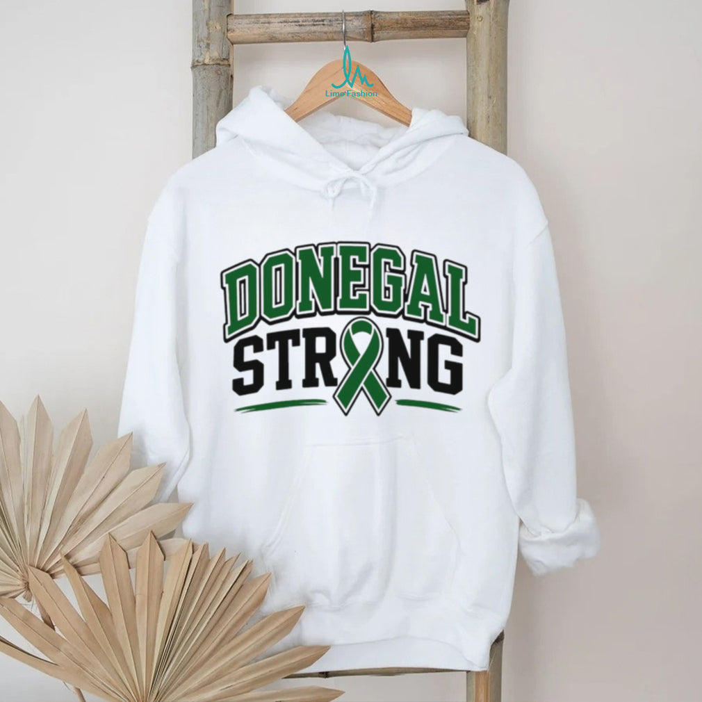 Donegal Strong Green Ribbon Awareness Support Graphic T Shirt