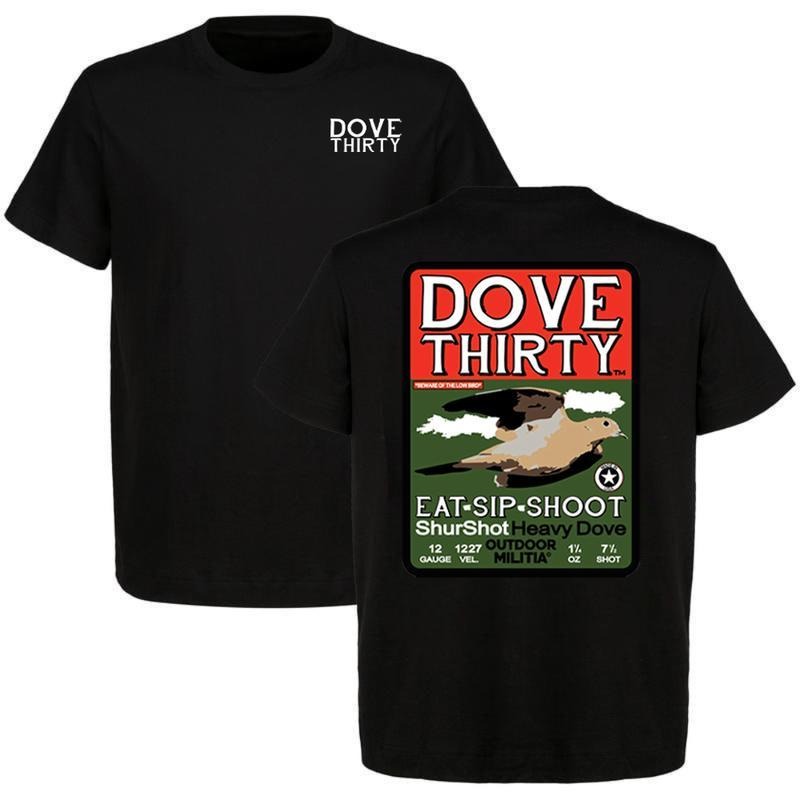 Dove Thirty Hunting T-Shirt Fun Vintage Style Design for Dove Hunters, Hunting Shirt, Menswear Graphic Tee, Gift for...