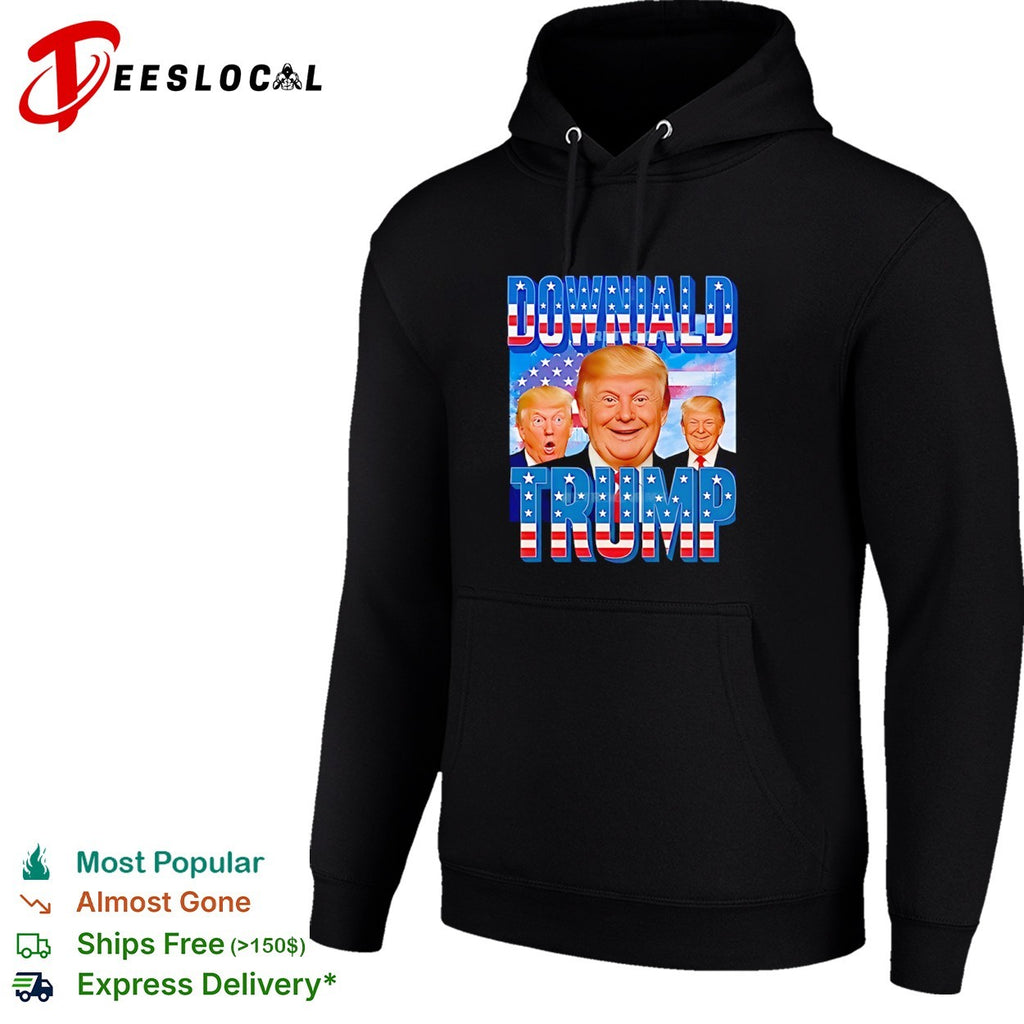 Downiald Trump Donald Trump American Flag shirt