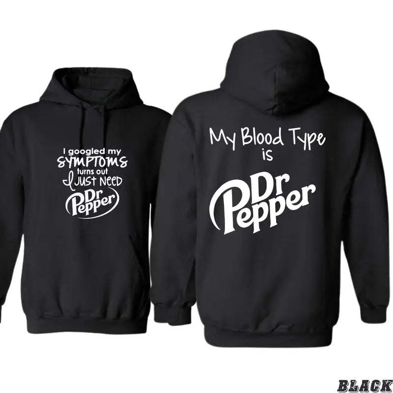 Dr Pepper Hoodie - Fun and Witty Design, Unisex Sweatshirt for Soda Lovers and Quirky Style - dr pepper merch,...