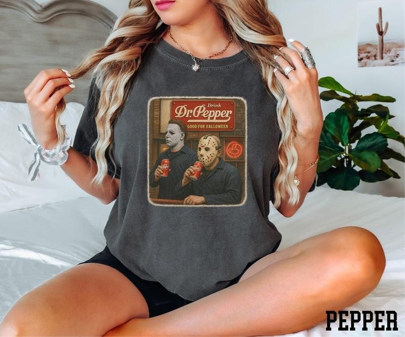 Dr Pepper Shirt, Halloween Shirt, Drink Dr Pepper Shirt, Good for Halloween Shirt, Scary Movie Shirt, Funny Halloween...