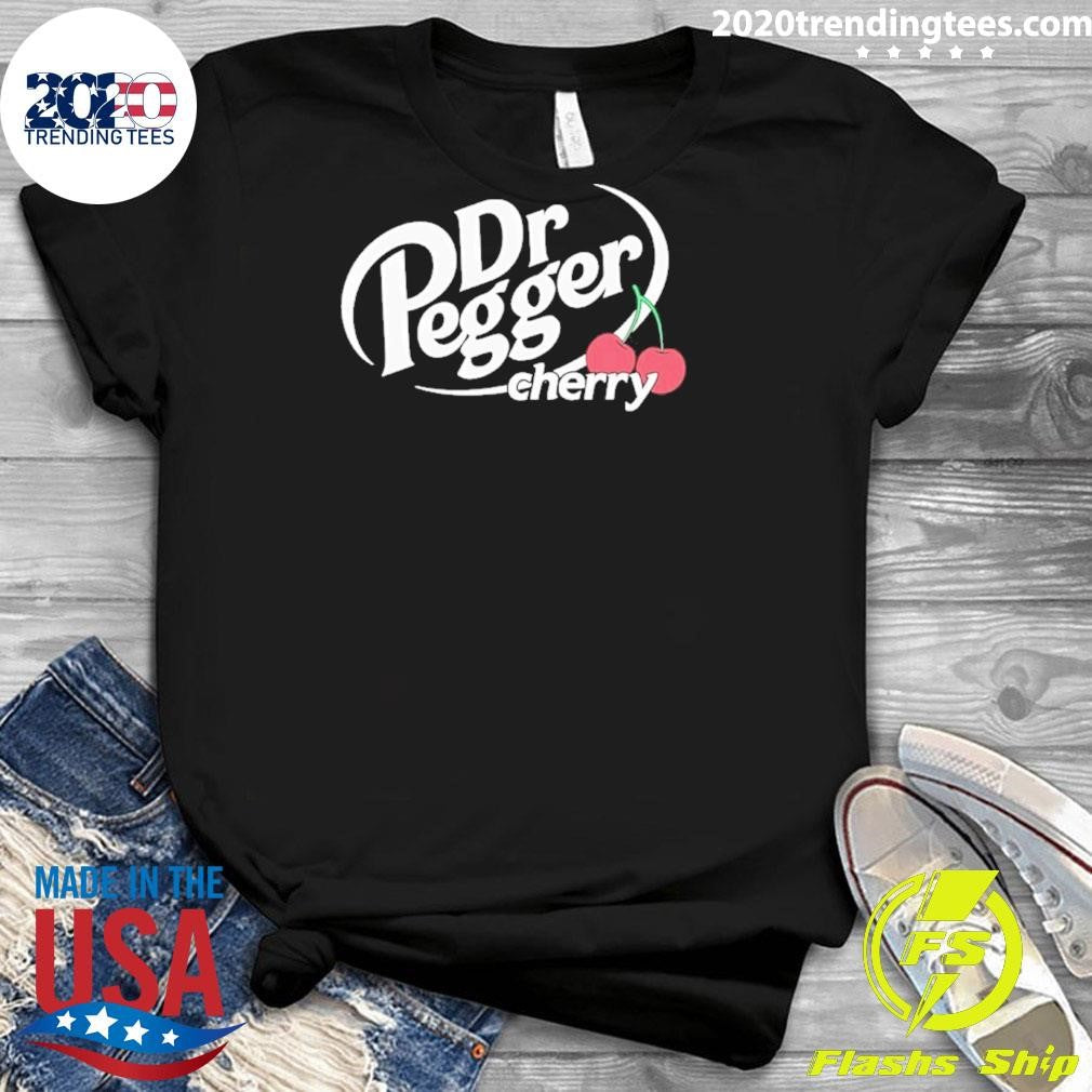 Dr. Pegger Cherry Logo Shirt